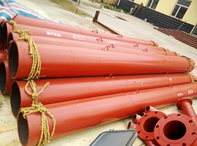 水泥厂专用耐磨管道