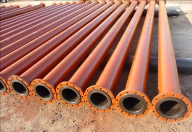 陶瓷内衬复合钢铁管